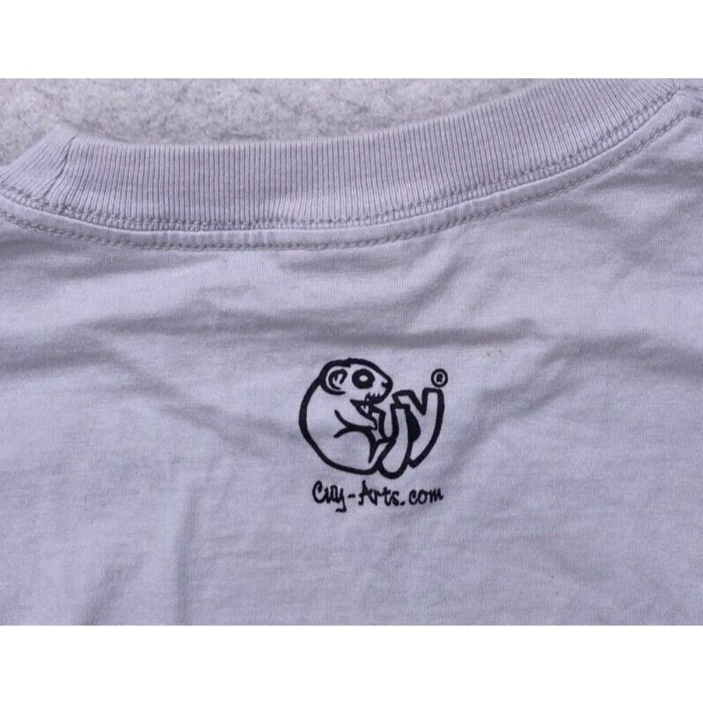 Cuy Arts Peru Wars Graphic Double Sleeve Long Sleeve Shirt XL Parody - Picture 7 of 9